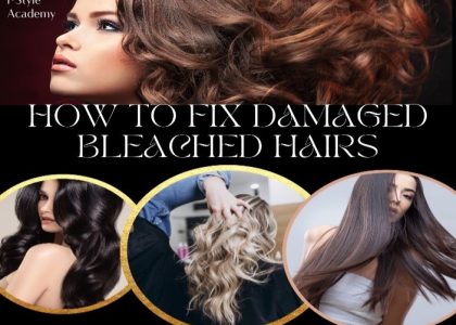 damaged bleached hair